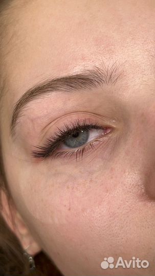 Наращивание ресниц модель