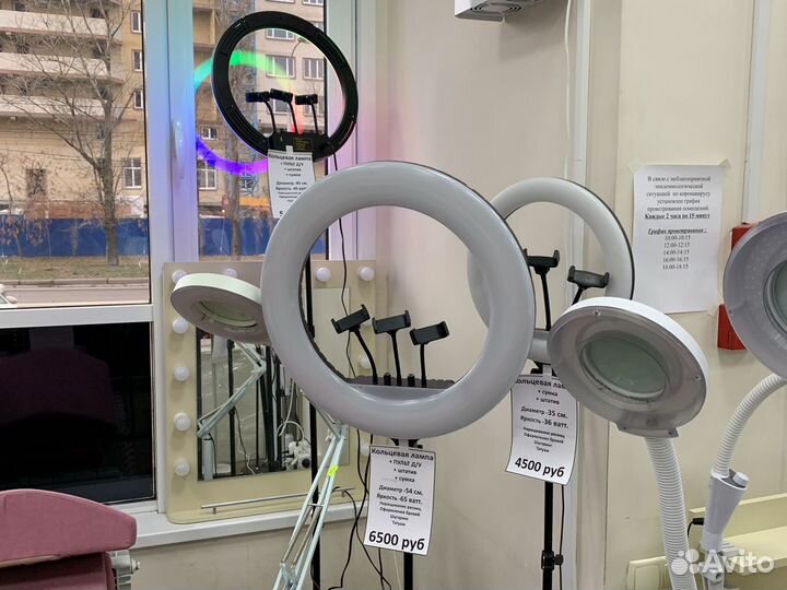 Кольцевые лампы