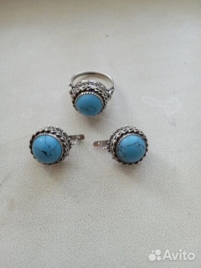 Комплект серебро 875п