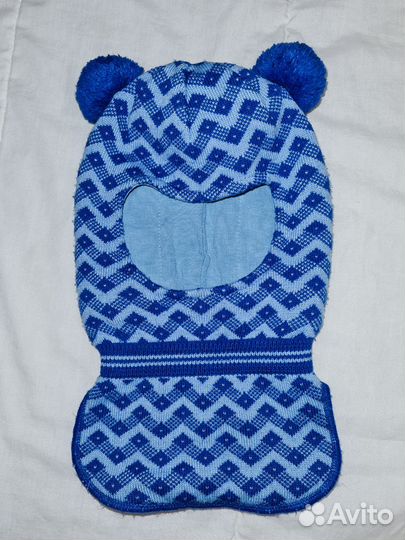 Шапка демисезоннная детская, 46-48 см