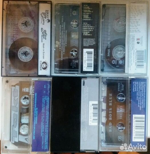 Аудио кассеты зарубежная музыка