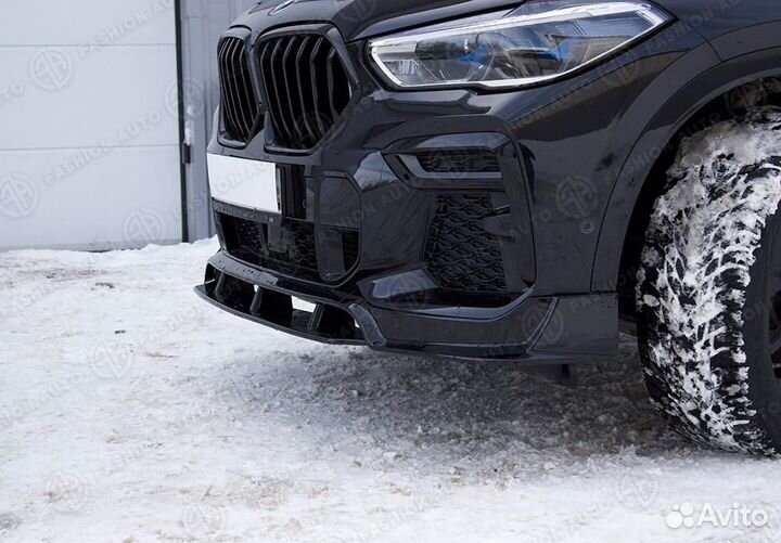 Юбка переднего бампера M Sport BMW X 6 G 06 бмв х6