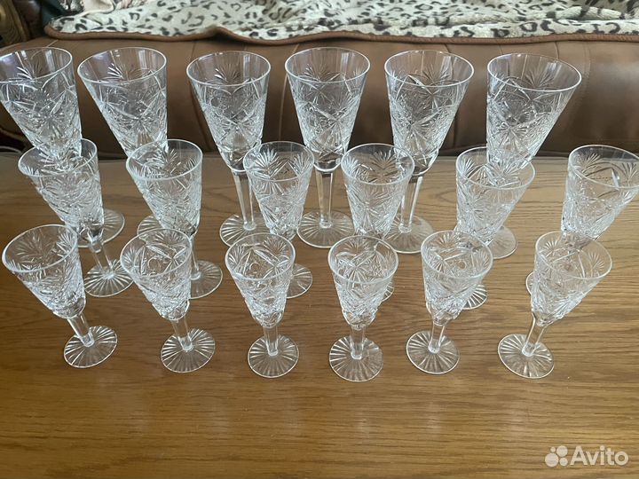 Фужеры рюмки бокалы СССР