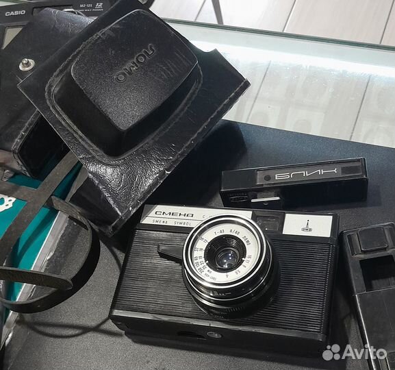 Фотоаппарат Смена Символ и дальномер Блик