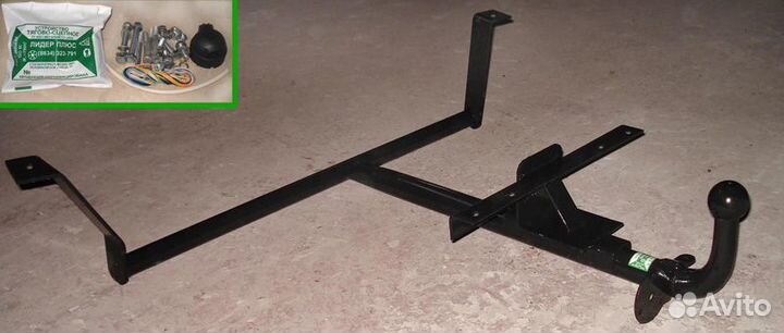 Фаркоп Газ Волга 3110 объемный бампер, 31105, 310