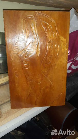 Картина по дереву