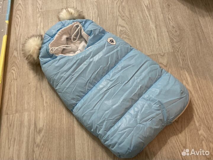 Конверт кокон на выписку новорожденного