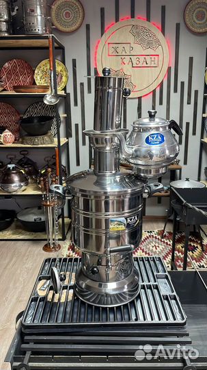 Турецкий самовар на дровах