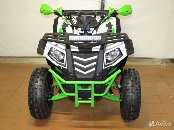 Квадроцикл Wels ATV Thunder EVO 200 X бело-зеленый