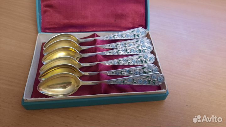 Серебряные чайные ложки СССР