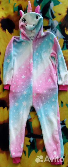 Пижама кигуруми единорог