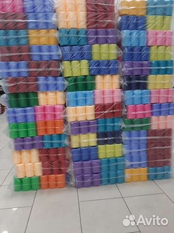 Нитки для вязания мочалок