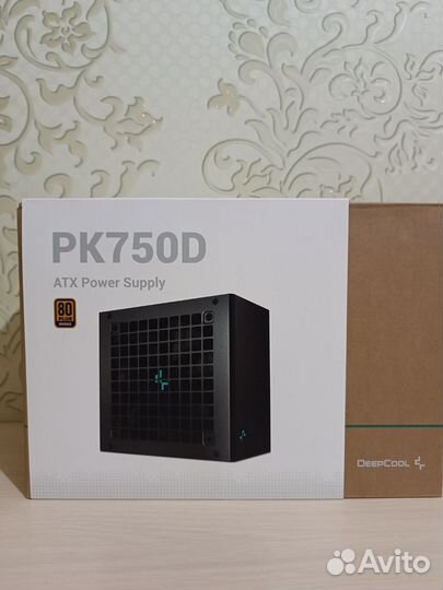 Блок питания deepcool 750w