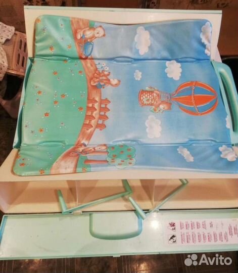 Пеленальная доска,столик. Переносной, мобильный