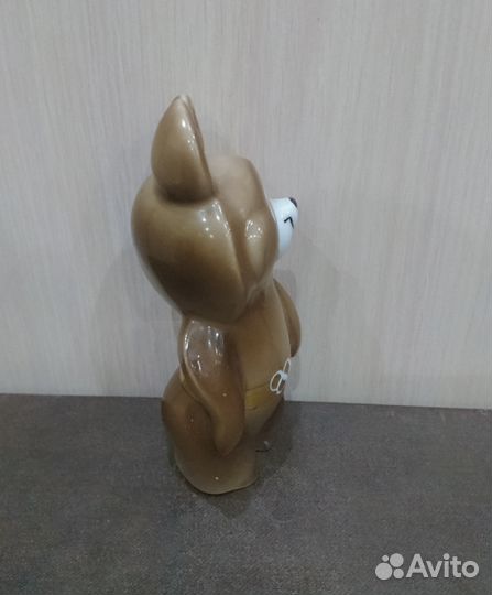 Олимпийский Мишка (Дулево) фарфор статуэтка 13 см