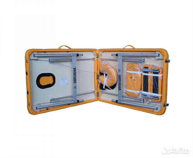 Массажный стол DFC nirvana Elegant luxe, цвет горч