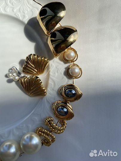 Винтажные клипсы