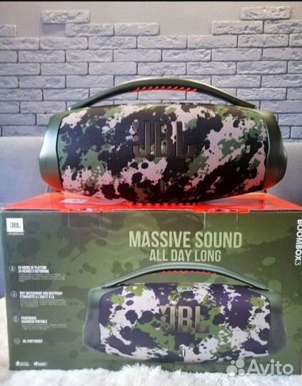 Колонка jbl boombox 3