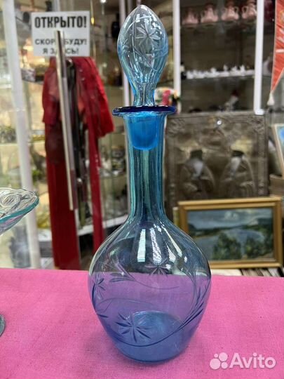 Красивый набор СССР. стекло