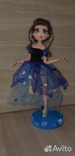 Игрушки вязаные крючком кукла балерина