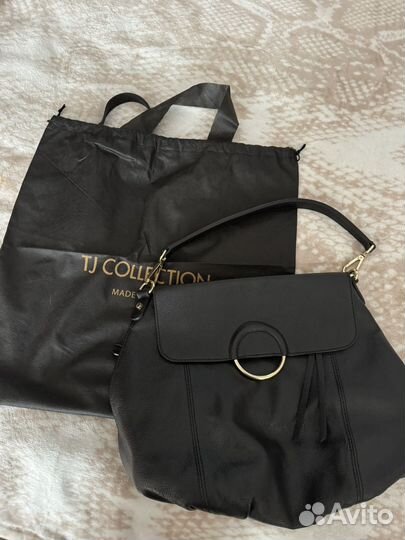 Сумка женская натуральная кожа Tj collection, бу
