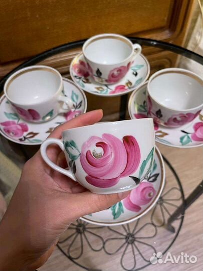 Сервиз чайный песочное агашки