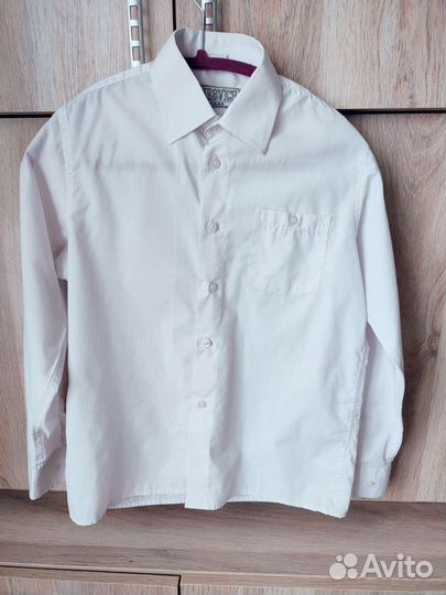 Белые школьные рубашки 134, 140, 146