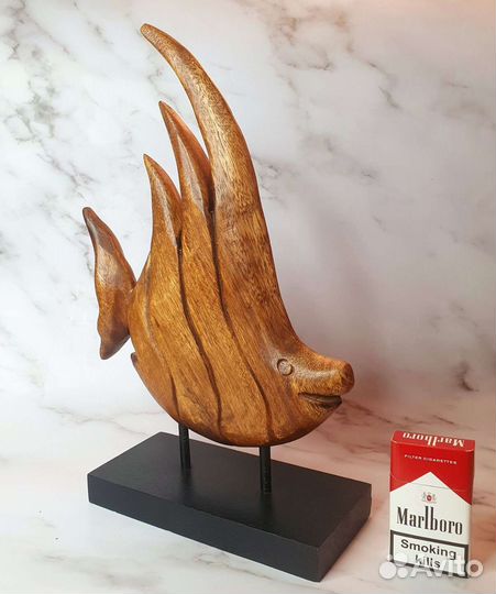 Фигура из дерева рыба Голландия