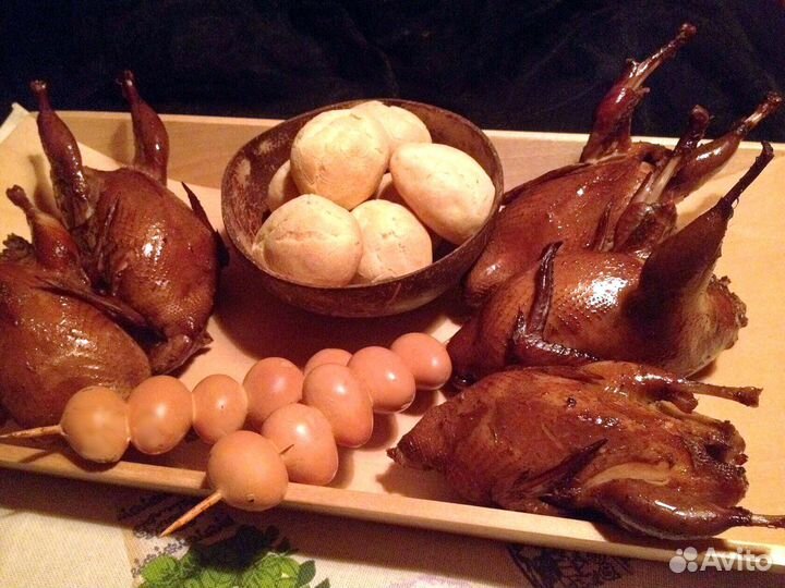 Перепела варено-копченые (и сыро-вяленые)