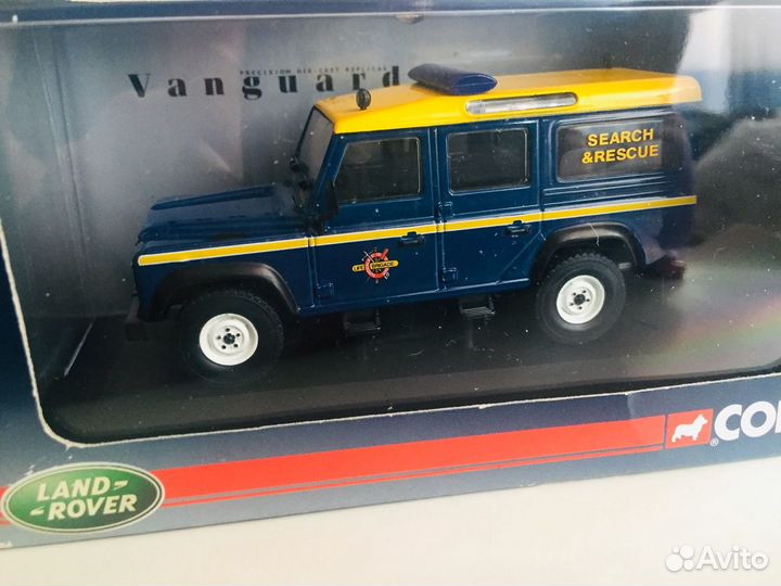 Land Rover Police Military Corgi 1:43