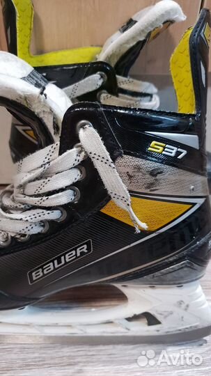 Коньки хоккейные подростковые Bauer р.38