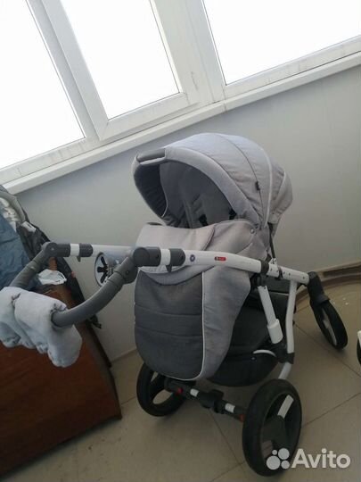 Коляска 2 в 1 bebe mobile movo