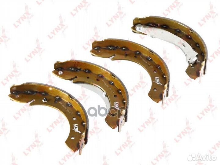 Колодки тормозные барабанные BS-2200 lynxauto