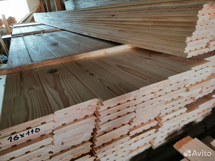 Имитация бруса широкая хвоя