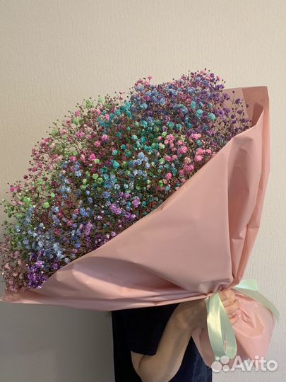 Букет цветов гипсофила