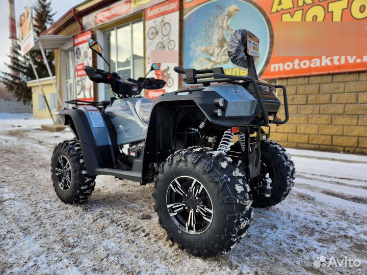Квадроцикл Linhai M550L серый EFI эпсм