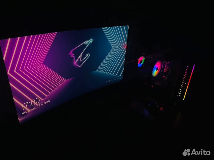 Игровой компьютер 8 ядер i7 7700