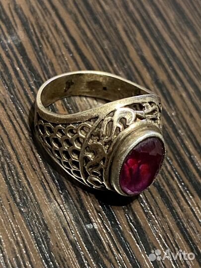 Перстень серебро СССР
