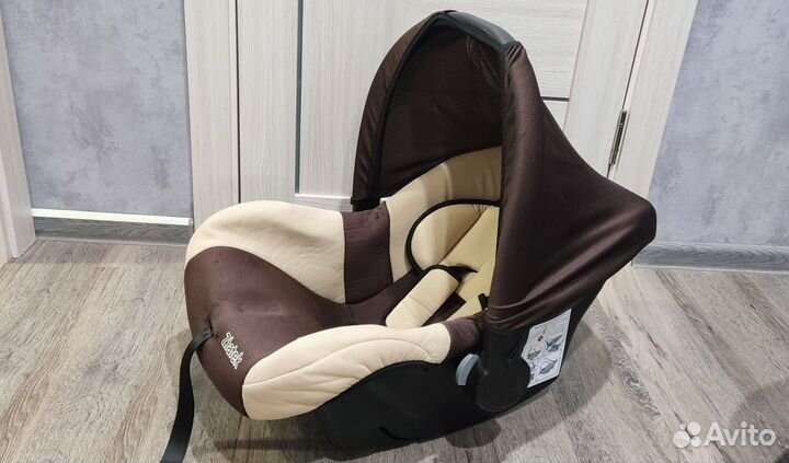 Автолюлька 0+ (от 0 до 13) + анатомический вкладыш