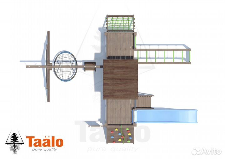 Детская игровая площадка Taalo Серия С2 модель 1