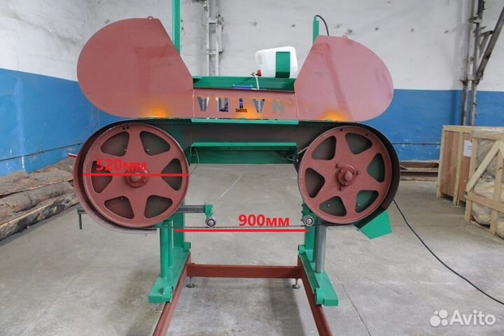 Ленточная пилорама Алтай 900 для проф. и дома