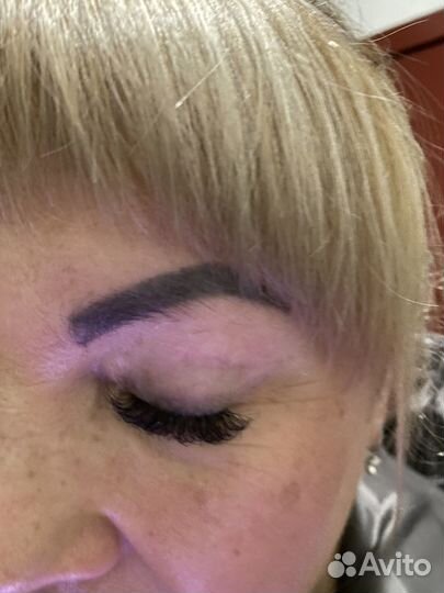 Наращивание ресниц на дому