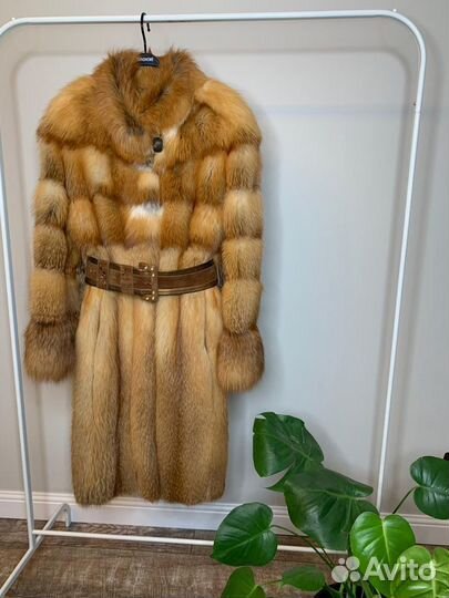 Шуба из лисы
