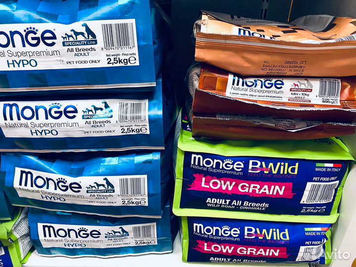 Сухой корм монж для кошек, 10 кг