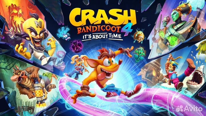 Crash Bandicoot 4: It's About Time a PS4 и PS5