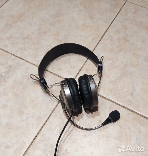 Наушники игровые (офисные), Genius гарнитура