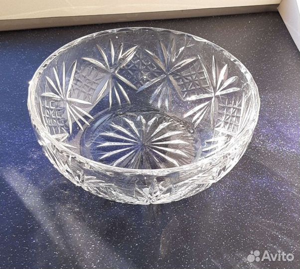 Хрусталь, вазы для фруктов, салата, см.фото
