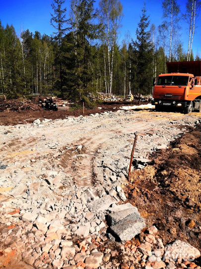 Песок карьерный с доставкой