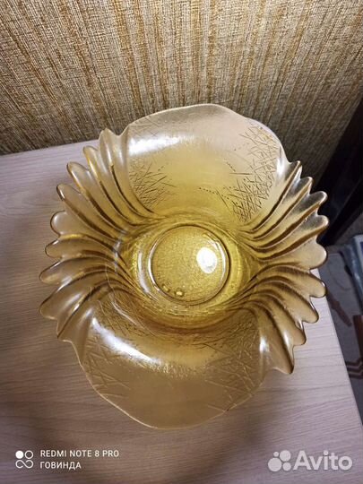 Посуда СССР цветное стекло