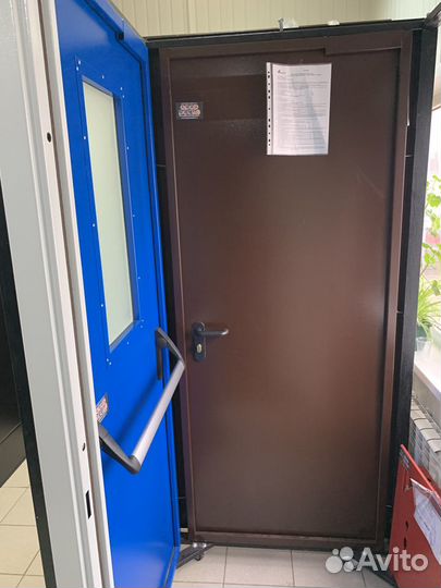 Дверь металлическая противопожарная дпм-1 EI-60